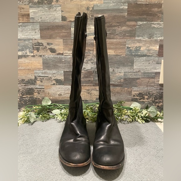 Frye Melissa Button Pull On Riding Boot Size 9 Women's - Picture 3 of 11